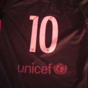 Boys Nike Soccer Jerzy -Messi- Barcelona